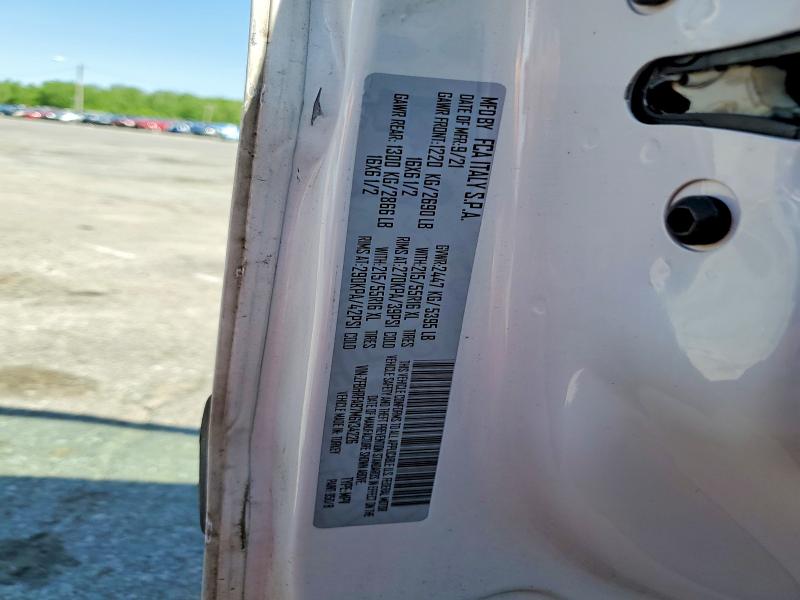 Продаж на аукціоні авто 2021 Ram Promaster City, vin: ZFBHRFAB7M6V34226, номер лоту: 50639626
