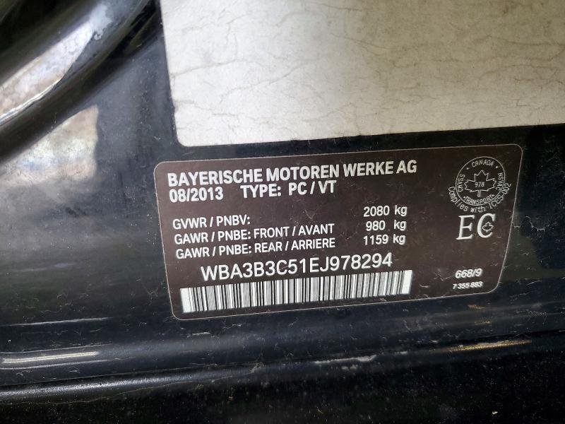 Продажа на аукционе авто 2014 Bmw 328, vin: WBA3B3C51EJ978294, номер лота: 48115506