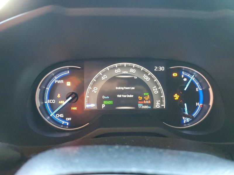 2019 Toyota Rav4 Hybrid მანქანა იყიდება აუქციონზე, vin: JTMEWRFV0KD500182, აუქციონის ნომერი: 48522806