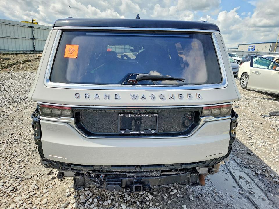2022 Jeep Grand Wagoneer მანქანა იყიდება აუქციონზე, vin: 1C4SJVGJ4NS169127, აუქციონის ნომერი: 48747426