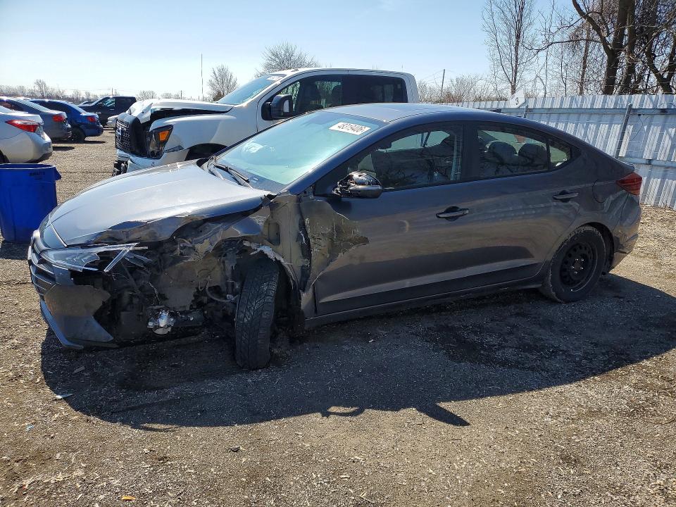 48319406 :رقم المزاد ، KMHD84LF3KU880622 vin ، 2019 Hyundai Elantra مزاد بيع