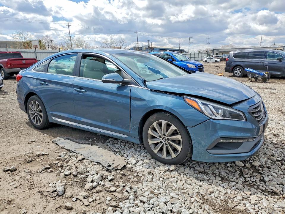 Продажа на аукционе авто 2015 Hyundai Sonata, vin: 5NPE34AF7FH049537, номер лота: 47931906