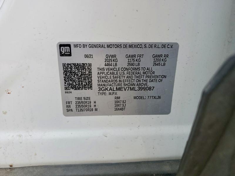 Продажа на аукционе авто 2021 Gmc Terrain, vin: 3GKALMEV7ML399087, номер лота: 48466376