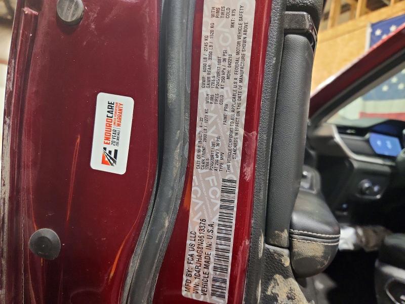 2022 Jeep Grand Cherokee მანქანა იყიდება აუქციონზე, vin: 1C4RJHAG8N8613376, აუქციონის ნომერი: 49048496