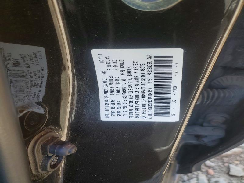 Продаж на аукціоні авто 2017 Honda Accord, vin: 1HGCR3F82HA004155, номер лоту: 50311156