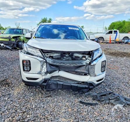 2020 Mitsubishi Outlander Sport მანქანა იყიდება აუქციონზე, vin: JA4AR3AU3LU030744, აუქციონის ნომერი: 51505916