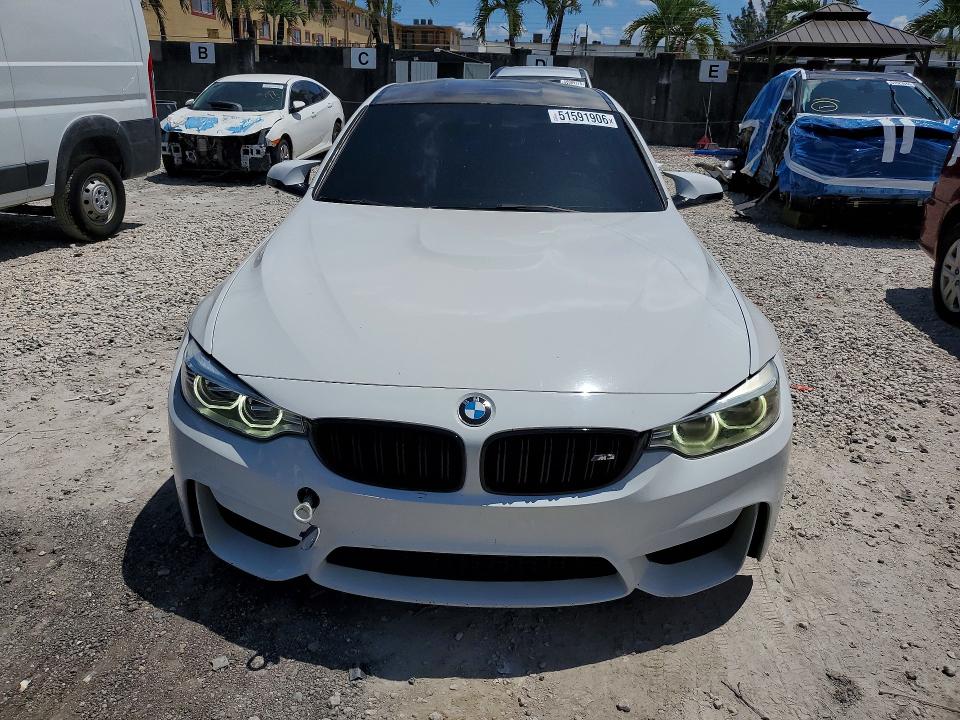 2015 Bmw M3 მანქანა იყიდება აუქციონზე, vin: WBS3C9C58FP803115, აუქციონის ნომერი: 51591906