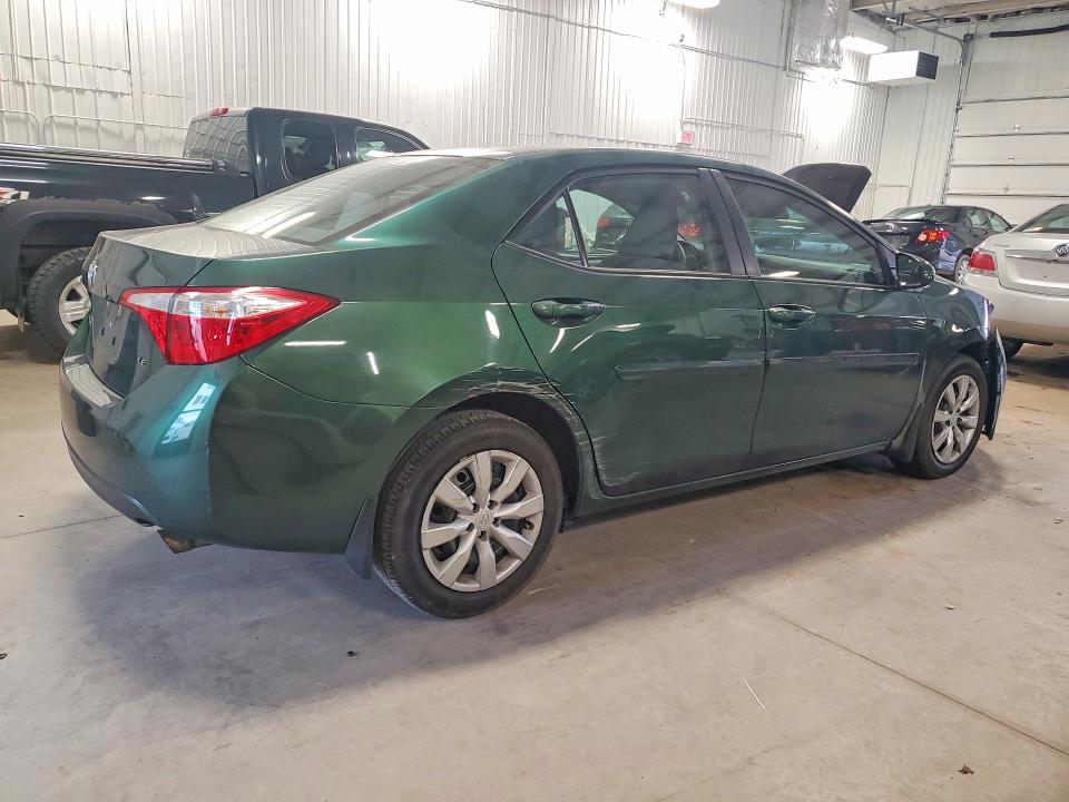 49314706 :رقم المزاد ، 2T1BURHE7FC335238 vin ، 2015 Toyota Corolla مزاد بيع