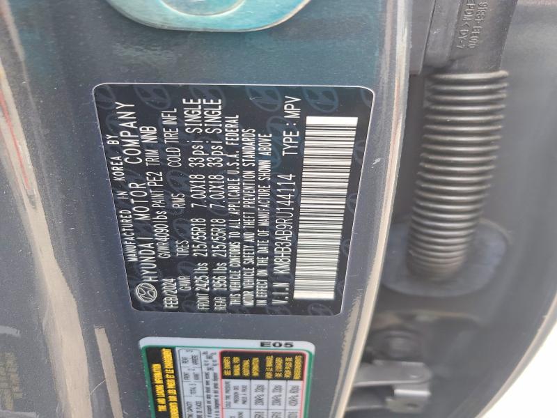 50461696 :رقم المزاد ، KM8HB3AB9RU144114 vin ، 2024 Hyundai Kona مزاد بيع