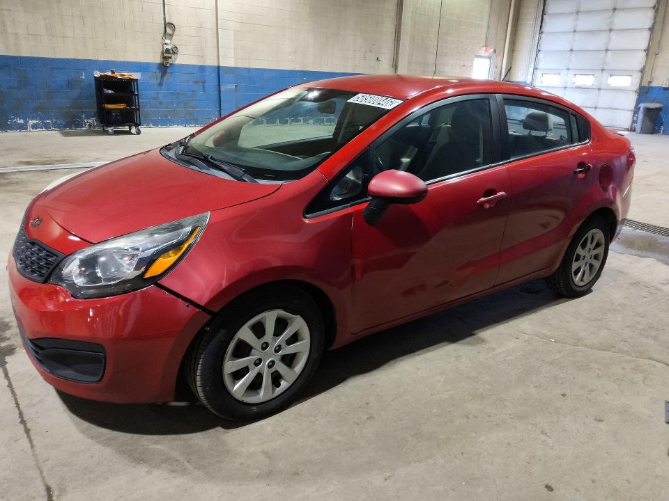 2013 Kia Rio მანქანა იყიდება აუქციონზე, vin: KNADM4A39D6296092, აუქციონის ნომერი: 50500046