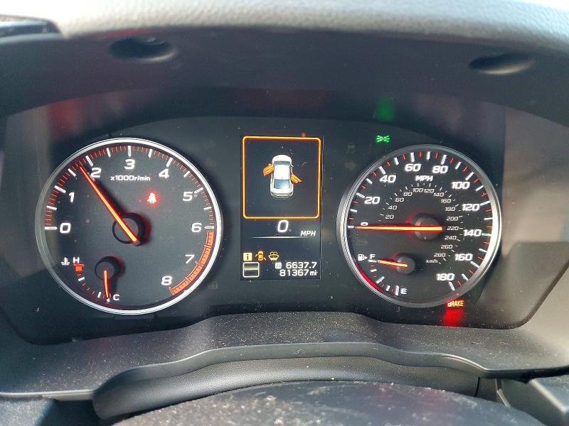 2022 Subaru Wrx მანქანა იყიდება აუქციონზე, vin: JF1VBAA67N9028475, აუქციონის ნომერი: 48027686