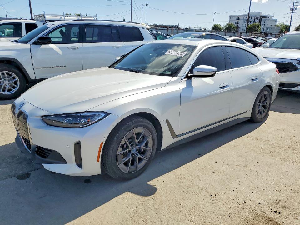 Продаж на аукціоні авто 2024 Bmw I4, vin: WBY43AW08RFT12002, номер лоту: 51679486