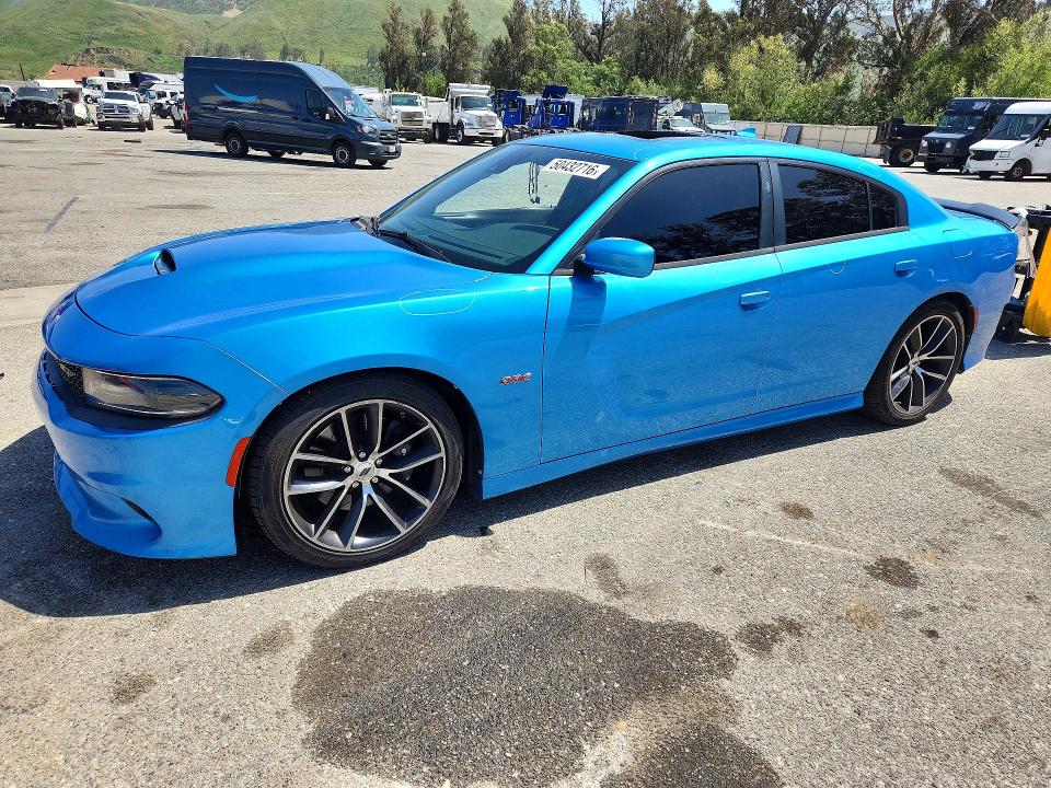 50432716 :رقم المزاد ، 2C3CDXGJ2JH335786 vin ، 2018 Dodge Charger مزاد بيع