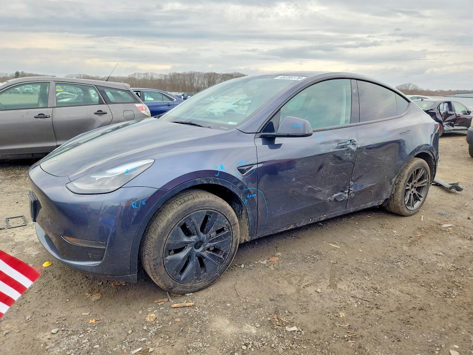 48286176 :رقم المزاد ، 7SAYGDED7RF132515 vin ، 2024 Tesla Model Y مزاد بيع