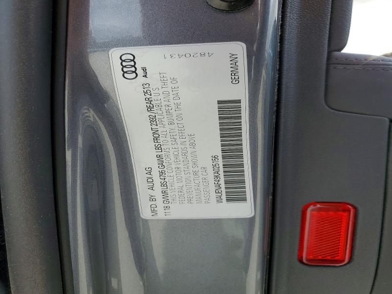 Aukcja sprzedaży 2019 Audi A4, vin: WAUENAF49KA025156, numer aukcji: 51547486
