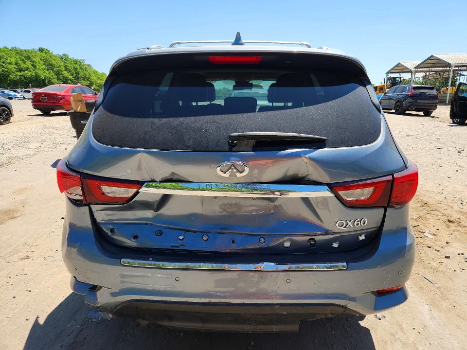 49810276 :رقم المزاد ، 5N1DL0MN1HC511186 vin ، 2017 Infiniti Qx60 مزاد بيع