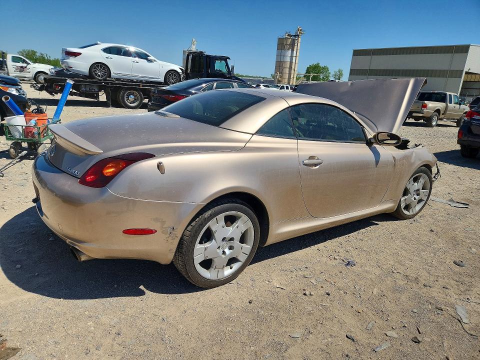 Aukcja sprzedaży 2004 Lexus Sc, vin: JTHFN48Y540050393, numer aukcji: 50302866