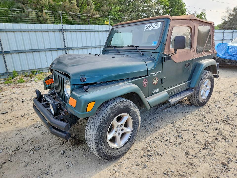 Продаж на аукціоні авто 2000 Jeep Wrangler / Tj, vin: 1J4FA59S0YP788235, номер лоту: 50884176