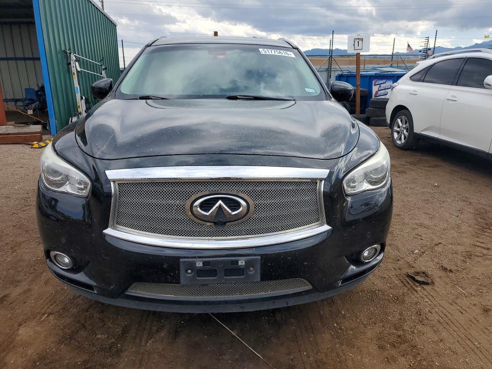 51775616 :رقم المزاد ، 5N1AL0MN0DC347071 vin ، 2013 Infiniti Jx35 مزاد بيع