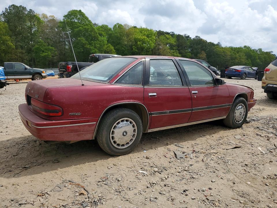 1993 Buick Regal მანქანა იყიდება აუქციონზე, vin: 2G4WB54L4P1436642, აუქციონის ნომერი: 48523286