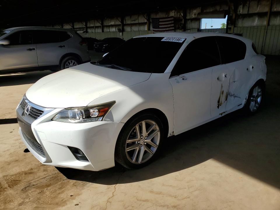 2015 Lexus Ct 200h მანქანა იყიდება აუქციონზე, vin: JTHKD5BH5F2250715, აუქციონის ნომერი: 48920196