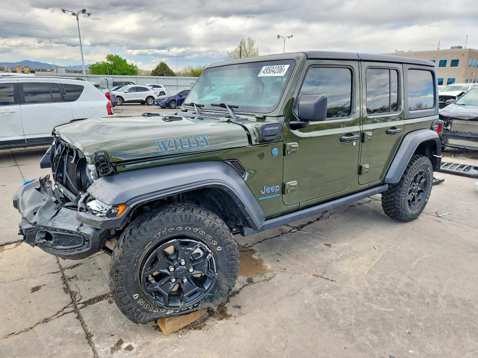 Продаж на аукціоні авто 2023 Jeep Wrangler, vin: 1C4JJXN63PW621117, номер лоту: 49504206