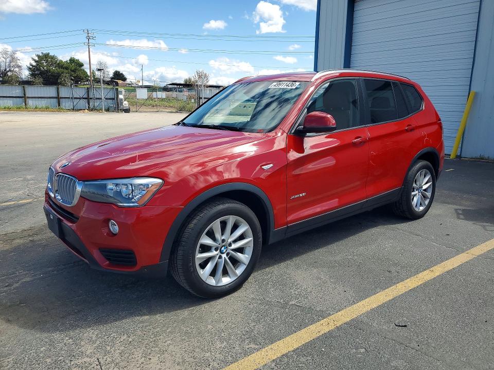 Продаж на аукціоні авто 2016 Bmw X3, vin: 5UXWX9C51G0D91379, номер лоту: 49911436