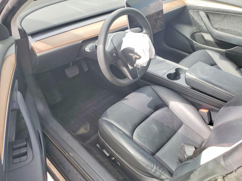 2023 Tesla Model 3 მანქანა იყიდება აუქციონზე, vin: 5YJ3E1EA7PF715018, აუქციონის ნომერი: 48270286