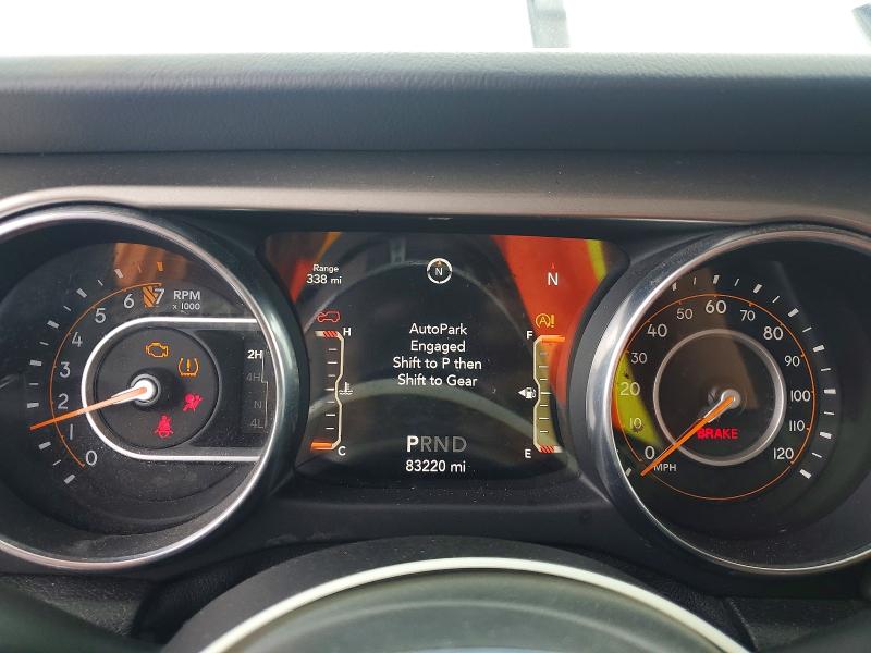 2018 Jeep Wrangler Unlimited მანქანა იყიდება აუქციონზე, vin: 1C4HJXEG9JW308104, აუქციონის ნომერი: 48957826