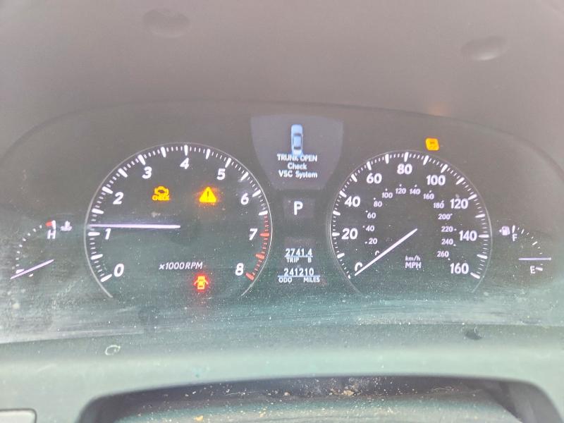 50659946 :رقم المزاد ، JTHGL46FX75009695 vin ، 2007 Lexus Ls مزاد بيع