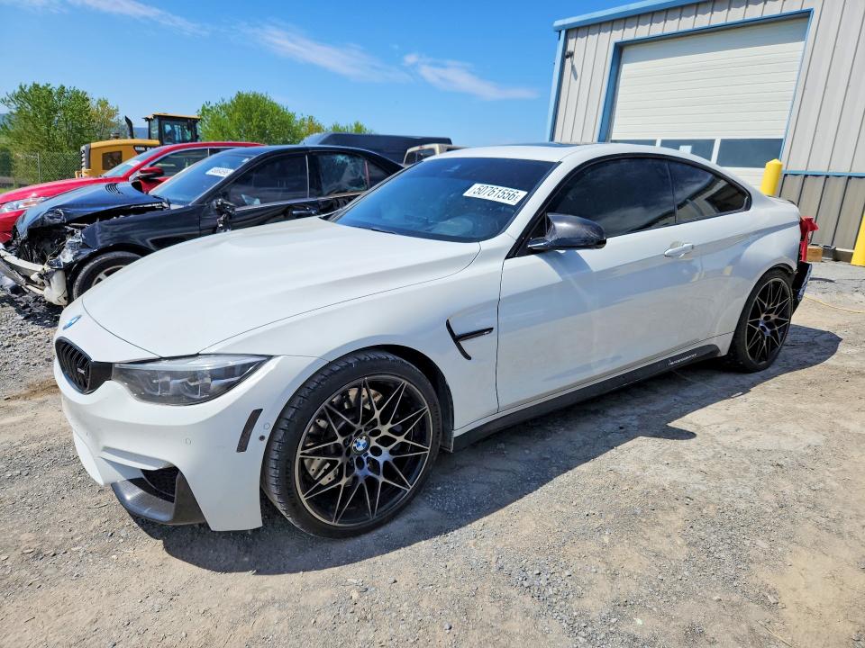 50761556 :رقم المزاد ، WBS4Y9C57JAA92317 vin ، 2018 Bmw M4 مزاد بيع