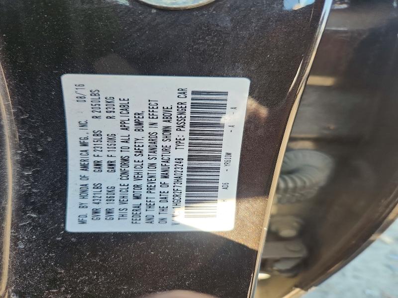 Продаж на аукціоні авто 2017 Honda Accord, vin: 1HGCR2F73HA023248, номер лоту: 51065376