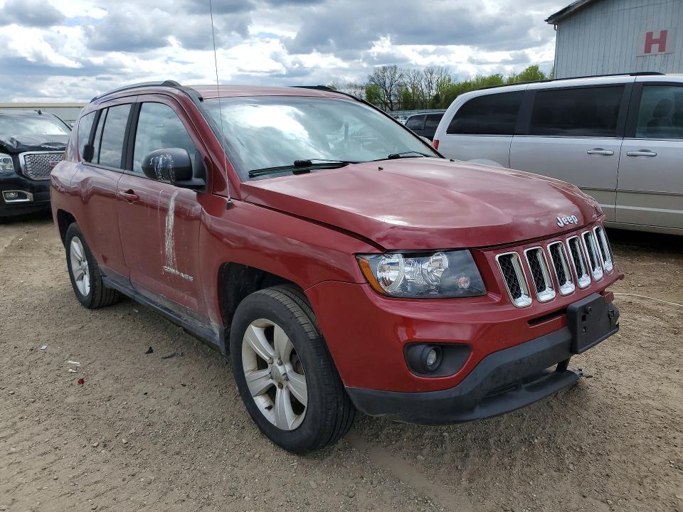 Продаж на аукціоні авто 2016 Jeep Compass, vin: 1C4NJDBB9GD521231, номер лоту: 51652666