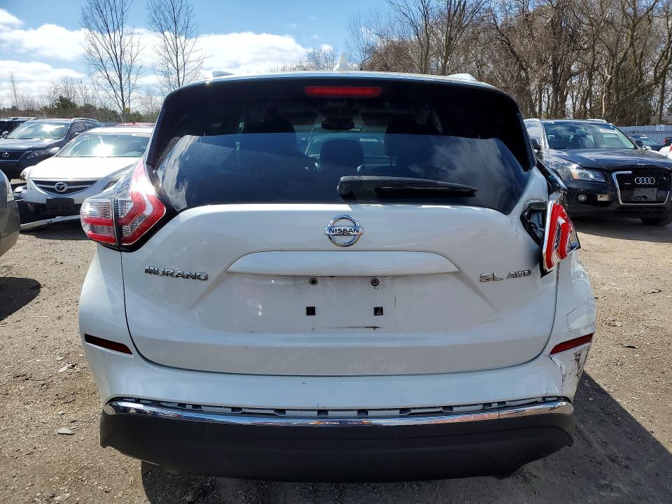2017 Nissan Murano მანქანა იყიდება აუქციონზე, vin: 5N1AZ2MH8HN200821, აუქციონის ნომერი: 48751186