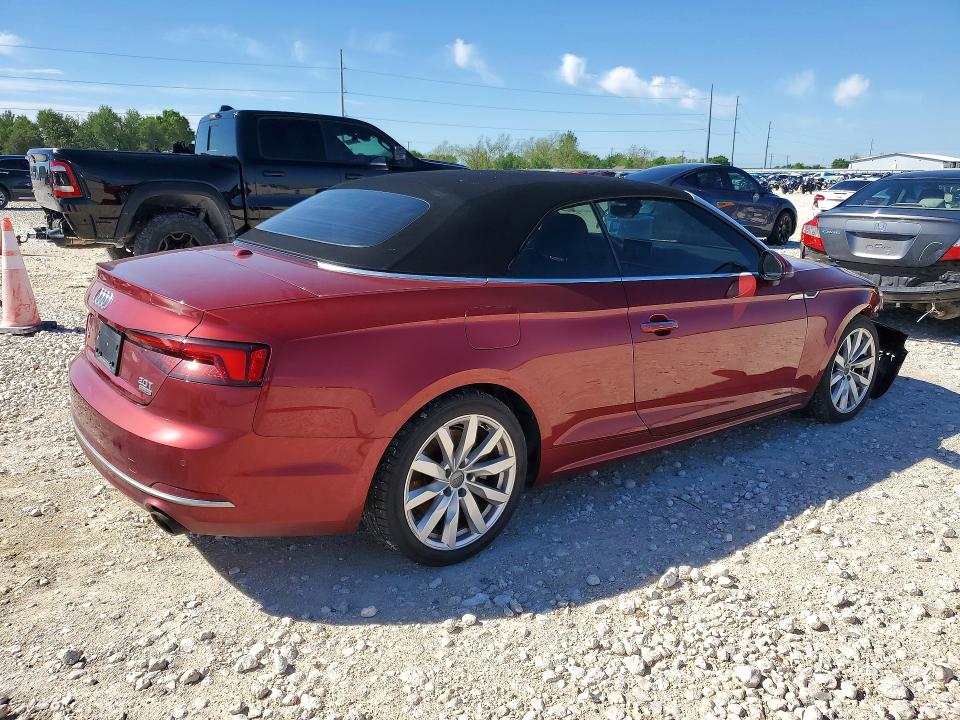 48017256 :رقم المزاد ، WAUYNGF57JN013006 vin ، 2018 Audi A5 مزاد بيع