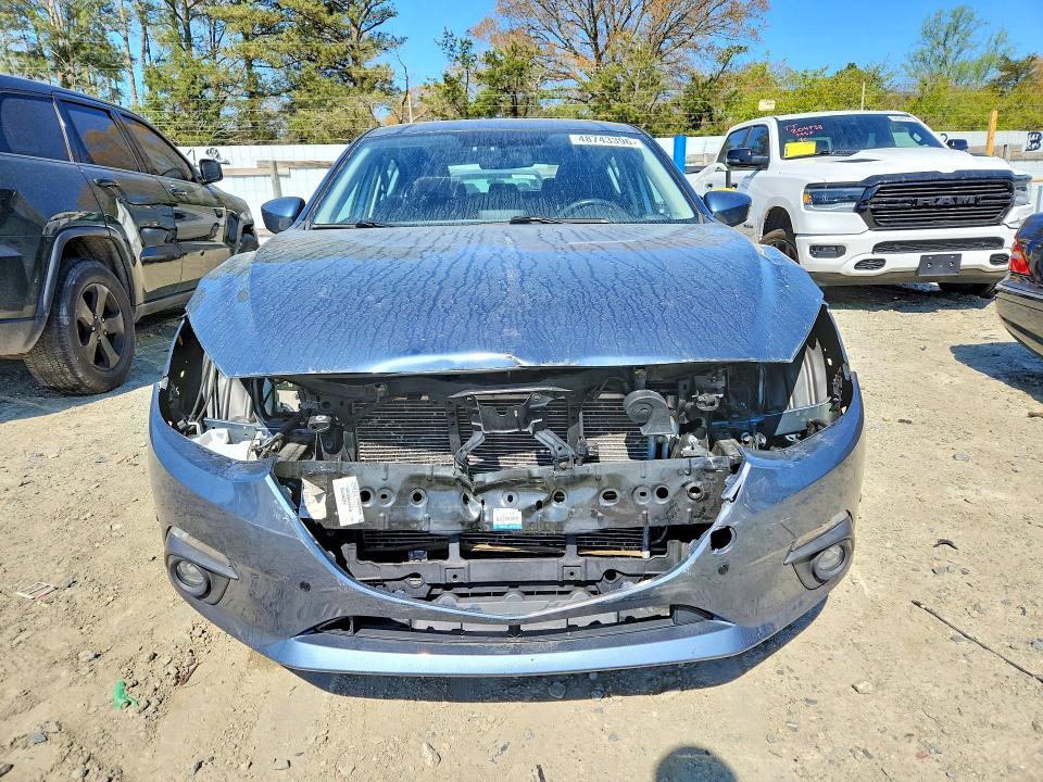 48743396 :رقم المزاد ، 3MZBM1M74FM198143 vin ، 2015 Mazda 3 مزاد بيع