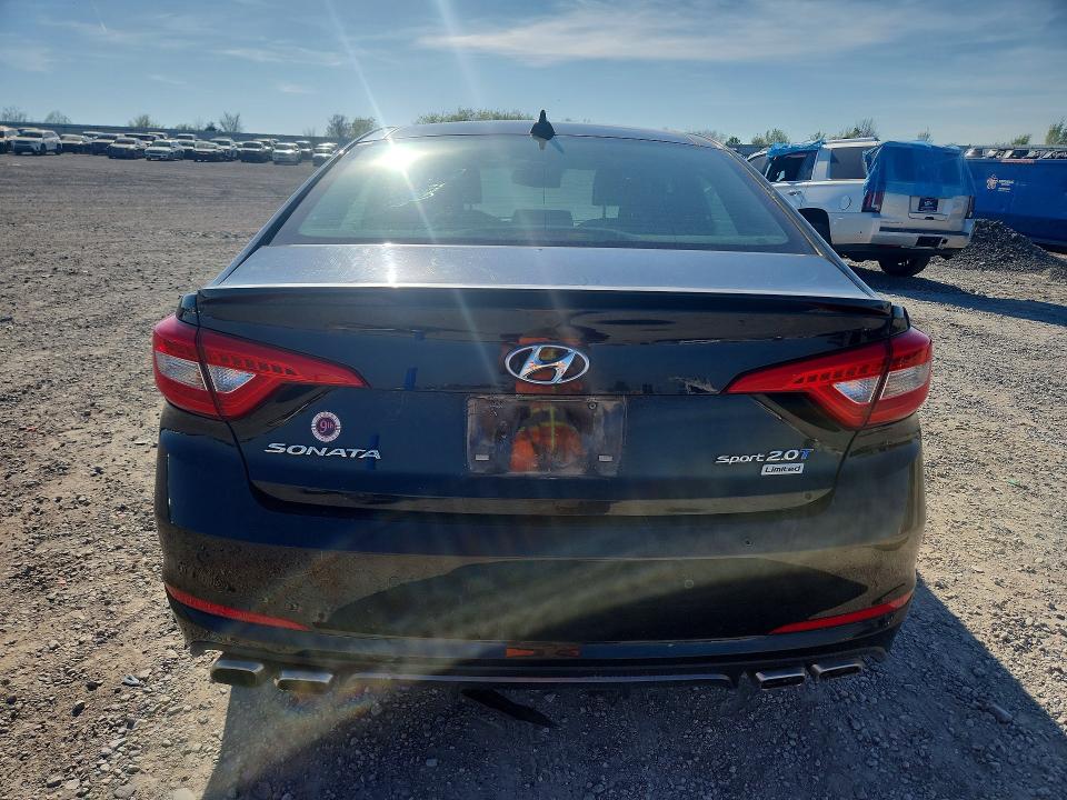 2015 Hyundai Sonata მანქანა იყიდება აუქციონზე, vin: 5NPE34AB6FH251816, აუქციონის ნომერი: 78285445