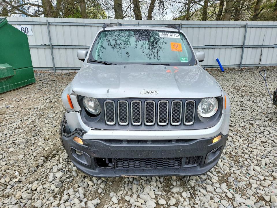2018 Jeep Renegade მანქანა იყიდება აუქციონზე, vin: ZACCJABB9JPH05325, აუქციონის ნომერი: 50970776