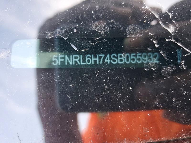 48481206 :رقم المزاد ، 5FNRL6H74SB055932 vin ، 2025 Honda Odyssey مزاد بيع