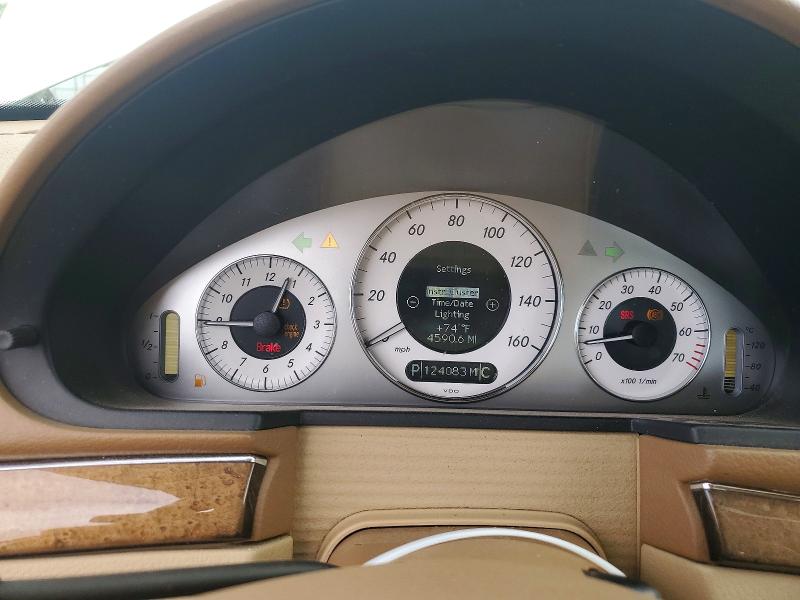50784536 :رقم المزاد ، WDBUF56X89B426780 vin ، 2009 Mercedes-benz E مزاد بيع