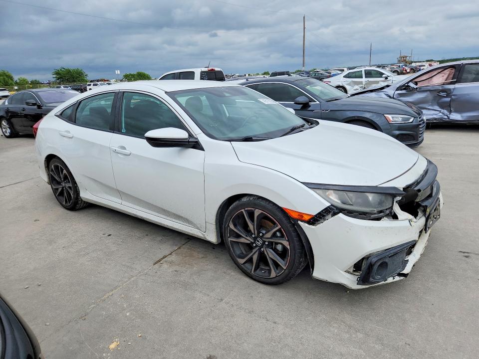 2020 Honda Civic მანქანა იყიდება აუქციონზე, vin: 2HGFC2F88LH536013, აუქციონის ნომერი: 49512826