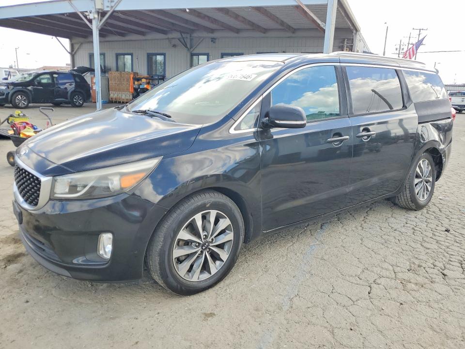 2015 Kia Sedona მანქანა იყიდება აუქციონზე, vin: KNDMC5C19F6033434, აუქციონის ნომერი: 50671946