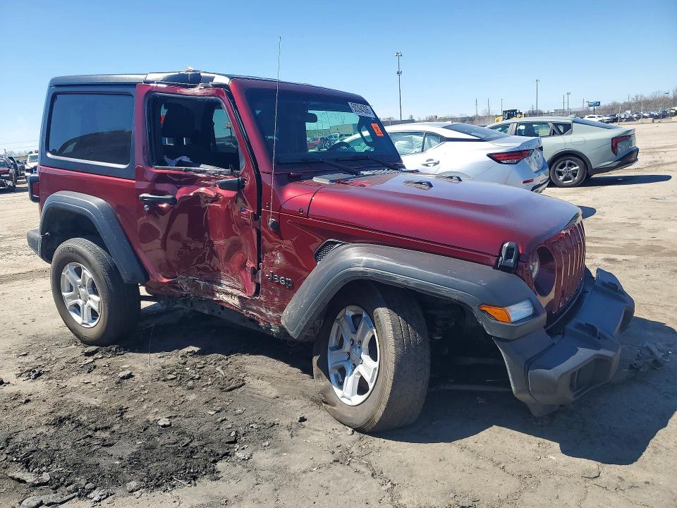 50394306 :رقم المزاد ، 1C4GJXAN8MW753311 vin ، 2021 Jeep Wrangler مزاد بيع