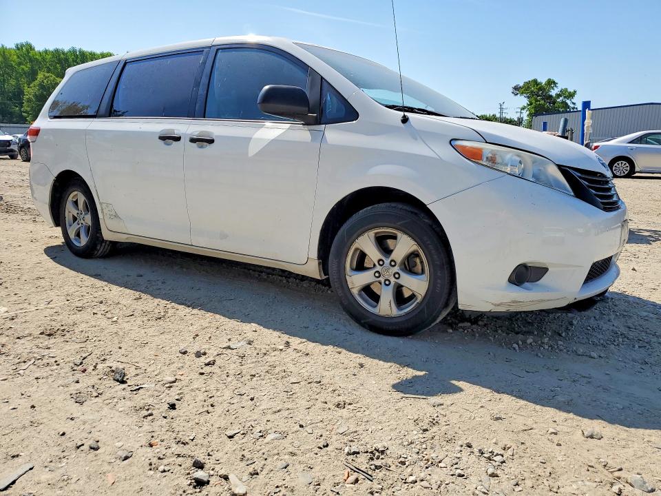 2013 Toyota Van მანქანა იყიდება აუქციონზე, vin: 5TDZK3DC5DS289239, აუქციონის ნომერი: 50834486