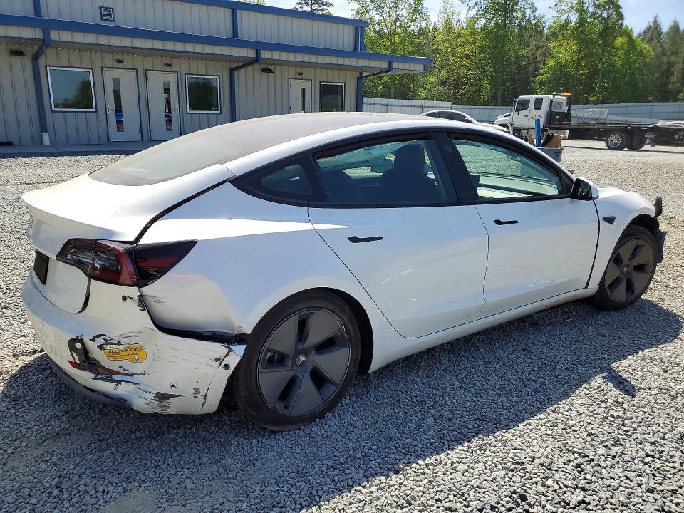 2021 Tesla Model 3 მანქანა იყიდება აუქციონზე, vin: 5YJ3E1EA9MF093971, აუქციონის ნომერი: 50264676