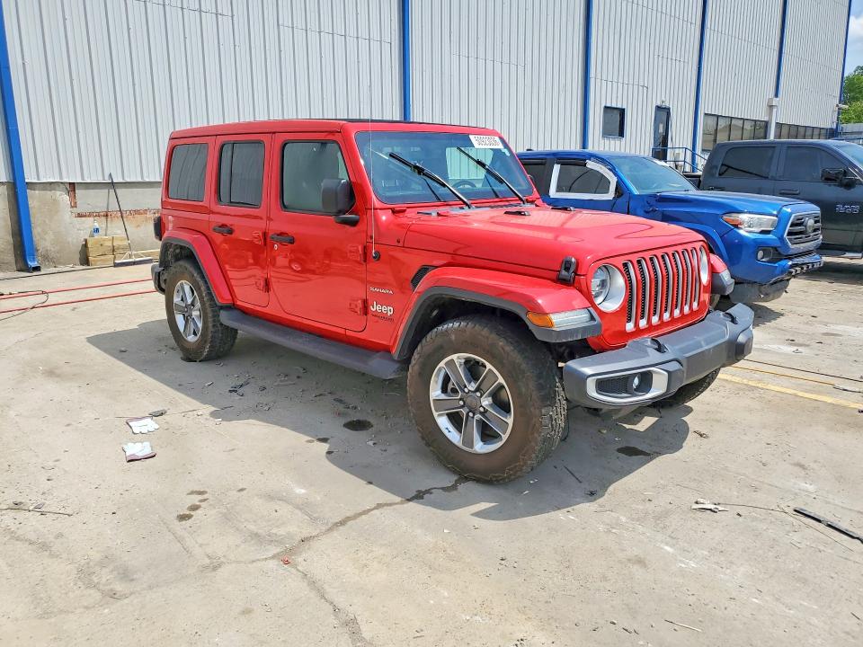 2020 Jeep Wrangler Unlimited მანქანა იყიდება აუქციონზე, vin: 1C4HJXEGXLW264942, აუქციონის ნომერი: 50923036