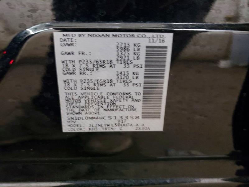 Продажа на аукционе авто 2017 Infiniti Qx60, vin: 5N1DL0MM4HC513358, номер лота: 49570536