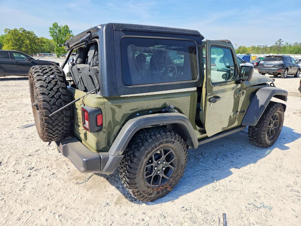49824786 :رقم المزاد ، 1C4PJXAN4SW631204 vin ، 2025 Jeep Wrangler مزاد بيع