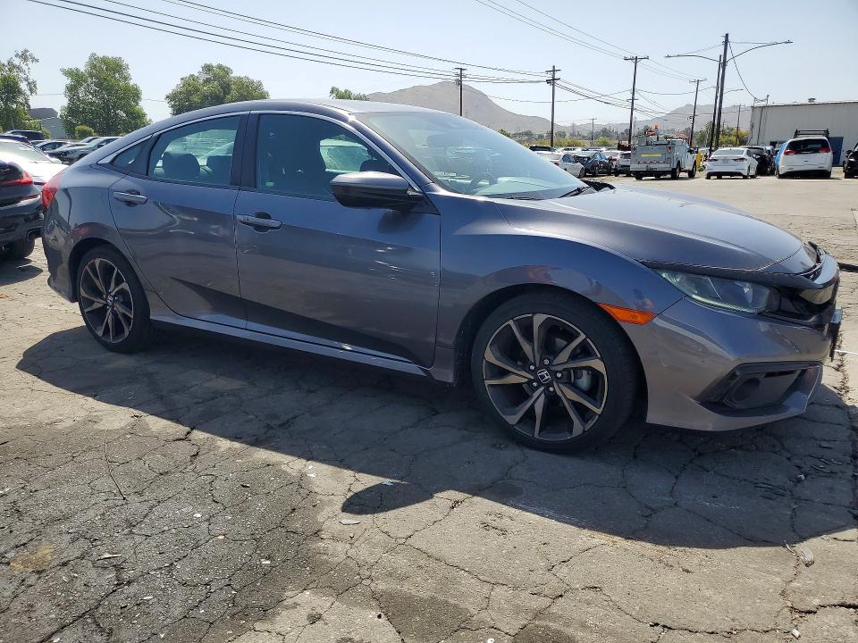 2020 Honda Civic მანქანა იყიდება აუქციონზე, vin: 2HGFC2F82LH581562, აუქციონის ნომერი: 50254856