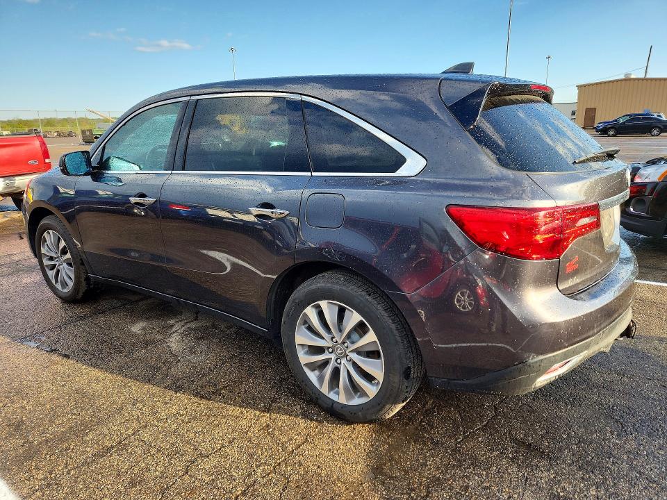 2014 Acura Mdx მანქანა იყიდება აუქციონზე, vin: 5FRYD4H43EB042367, აუქციონის ნომერი: 50431986
